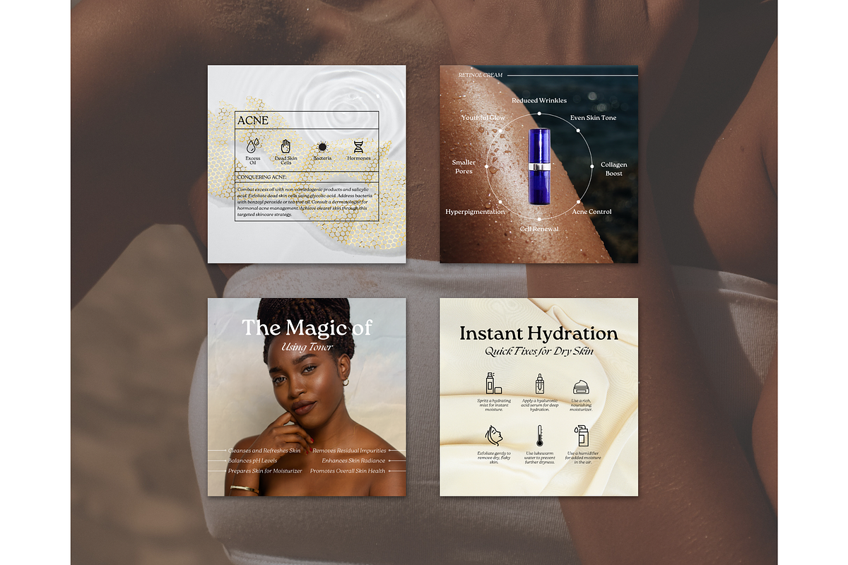 Skincare Instagram Template - Canva, a Social Media Template by TheTemplateTopia (Photo 6 of 10)