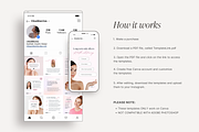 Canva Teeth Whitening templates, a Social Media Template by LiliesandBerries (Thumbnail 4 of 22)