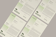 Modern Corporate Letterhead, a Stationery Template by Neermana (Thumbnail 2 of 4)