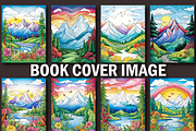 100 Mountain Coloring Page for Adult, a Stationery Template by Design Station (Thumbnail 3 of 7)