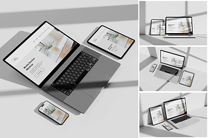Multi Device Mockup, a Wearable Device Mockup by MrLetters