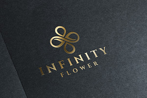 Infinity Flower Logo Design, a Branding & Logo Template by yopie