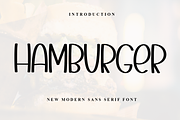 Hamburger, a Serif Font by FreshTypeINK (Thumbnail 1 of 8)