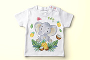 Safari Animals, Jungle Animals Png, an Animal Illustration by vivastarkids (Thumbnail 6 of 9)