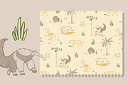 Jungle Animals Seamless Pattern, a Pattern Graphic by Lady Bruniere Design (Thumbnail 6 of 8)
