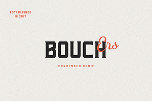 Bouchers Layered Font Bundle