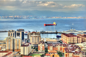 View on the Bay of Gibraltar, an Architecture Photo by Leonid Andronov