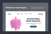 Smart Money Habits 3D Finance Icons, a Finance Illustration by twinstd (Thumbnail 5 of 6)