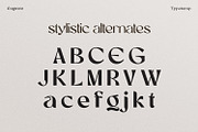 Eugusto Display Typeface, a Sans Serif Font by Typetemp Studio (Thumbnail 21 of 26)