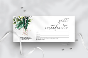 Gift Voucher/Certificate Template, a Card Template by Amit Debnath