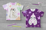 Cute rabbits in watercolors, an Animal Illustration by Art Watercolor (Thumbnail 3 of 5)