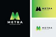 Metra Letter M Logo, a Branding & Logo Template by Design_Planet (Thumbnail 1 of 3)