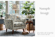 Armchair Upholstery Mockup, a Household Mockup by mock-ups (Thumbnail 8 of 11)