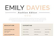 Resume Template 1 page | Davies, a Resume Template by Resume Angels (Thumbnail 3 of 9)