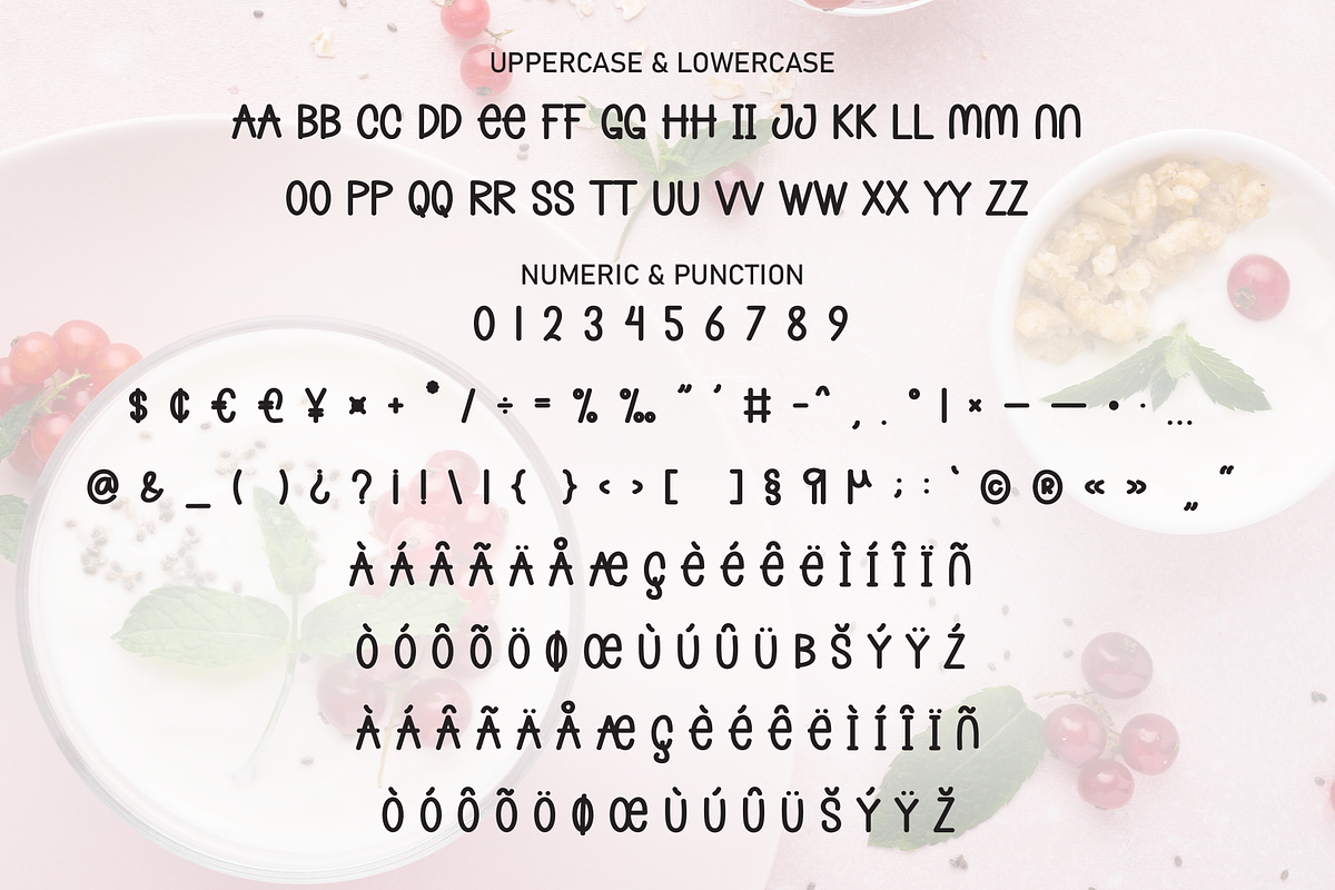 Cream Yogurt | Script Font, a Script Font by Scratchones (Photo 7 of 8)