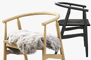 Joybird Rayne Dining Chair 2 options, a Furniture 3D Model by 3dmitruk (Thumbnail 1 of 24)