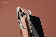 iPhone 11 Pro Matte Snap Case Mockup, an iPhone Mockup by creatsy5 (Thumbnail 5 of 23)