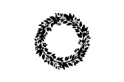 Botanical Floral Wreath SVG Bundle, an Illustration by Designs_River (Thumbnail 9 of 31)
