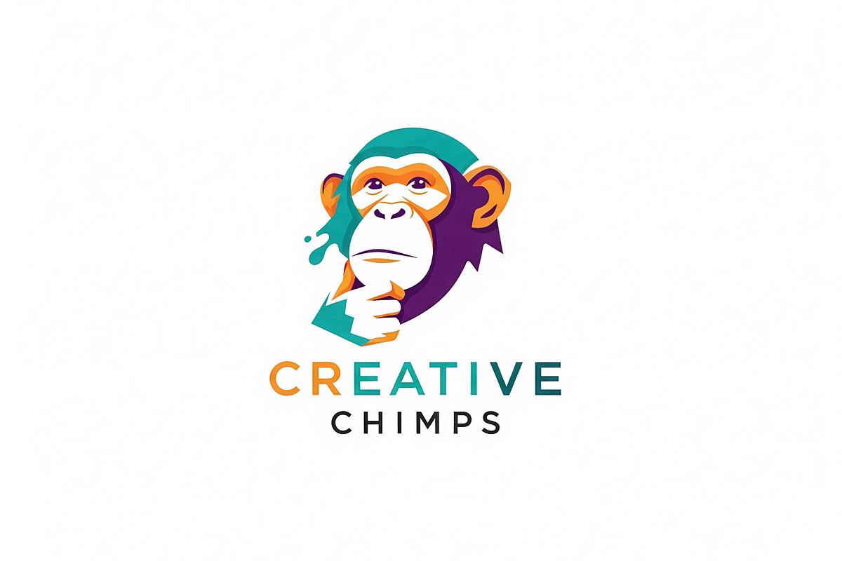 Creative Chimps Colorful, a Branding & Logo Template by Logocreative (Photo 2 of 2)