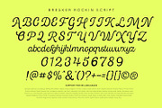 Breaker Rockin, a Script Font by Nathatype (Thumbnail 8 of 21)