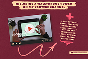 CalligraFUN Brushes For Procreate, a Brush Add-On by Lettering Daily (Thumbnail 11 of 19)