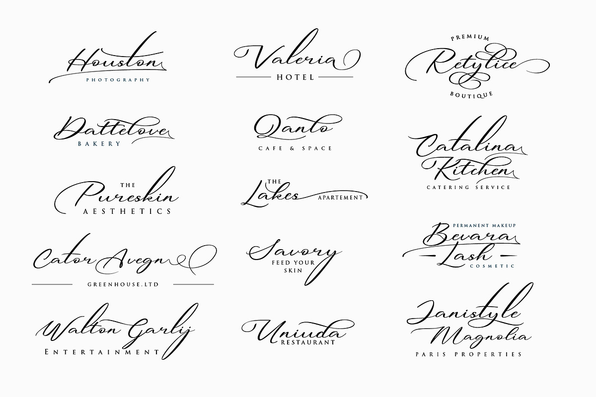 Michand Script | Classy Calligraphy, a Script Font by StoricType (Photo 5 of 16)