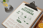 Minimal Retro Coffee Shop Menu, a Stationery Template by Neermana (Thumbnail 4 of 4)