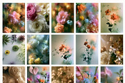 Flowers Under Wet Glass Backgrounds, a Background Graphic by Lana Elanor (Thumbnail 10 of 18)
