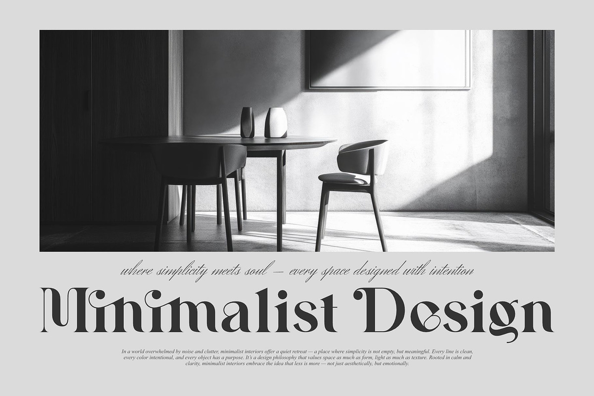 Rouica || Elegant Modern Serif Font, a Serif Font by Ermedia Studio (Photo 5 of 10)