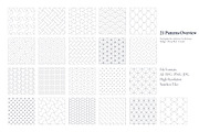 Sashiko Stitch Seamless Patterns, a Pattern Graphic by studio MoShie (Thumbnail 3 of 9)