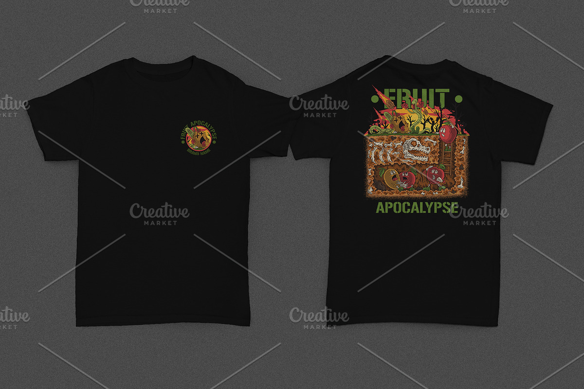 Fruits Escaping an Attack, a Branding & Logo Template by Judsart (Photo 3 of 4)