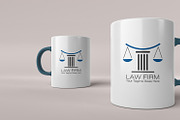 Scales of Justice Law Firm Logo, a Branding & Logo Template by YUDesignStore (Thumbnail 5 of 11)