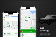 Multi Delivery & Cab App | DeliQ, an UI Kit Template by Opus LabWorks (Thumbnail 5 of 9)