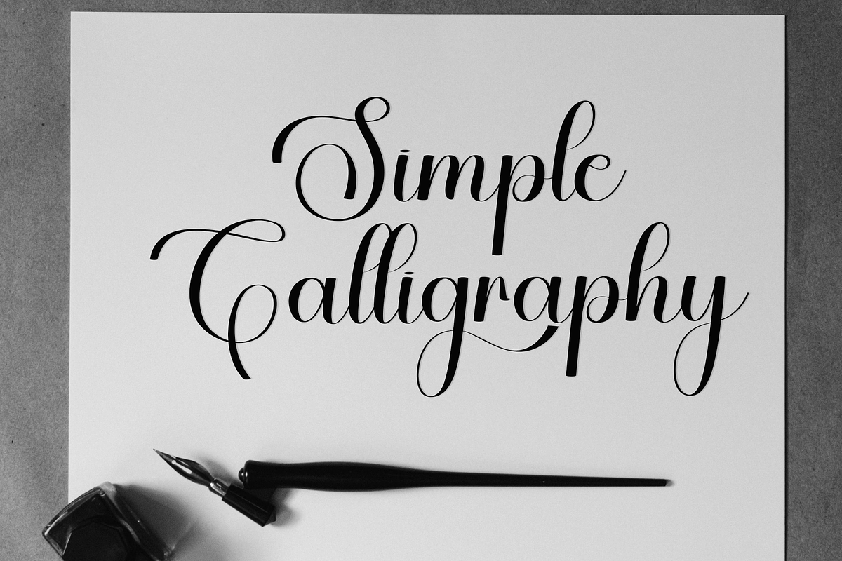 Beauty Signature, a Handwritten Font by FreshTypeINK (Photo 3 of 8)