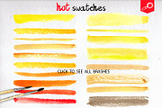 80 Watercolor Vector brushes, a Brush Add-On by Tatianakost49 (Thumbnail 5 of 7)