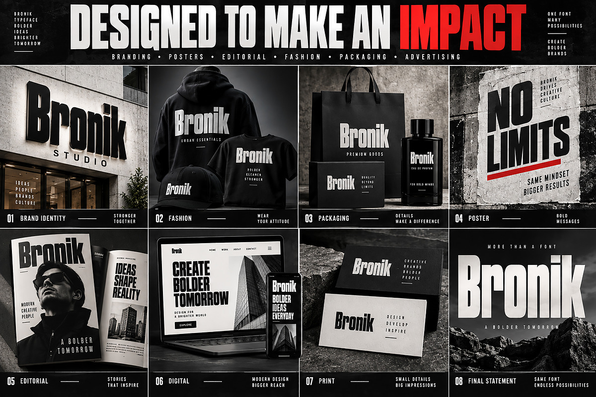 Bronik, a Slab Serif Font by Wow Magic (Photo 2 of 5)