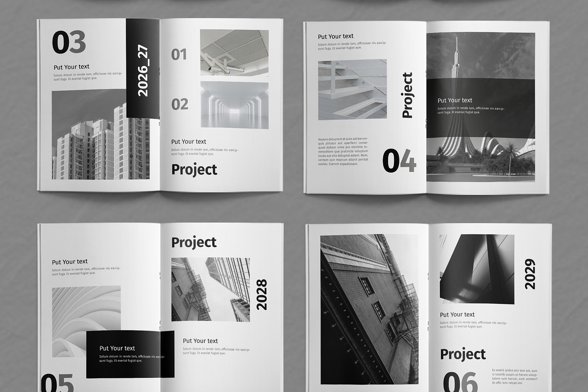 Architecture Portfolio Layout, a Brochure Template by ContestDesign (Photo 3 of 3)