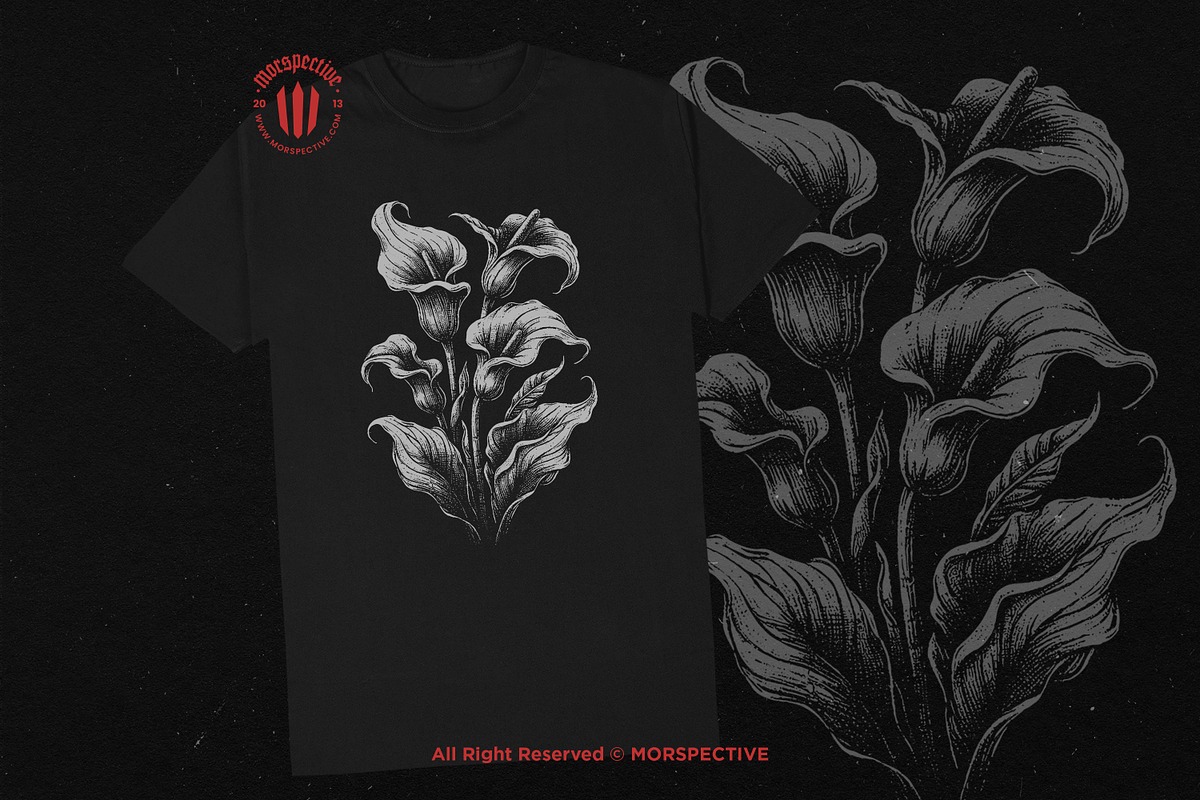 10 Bundle Dark Art Aglonema Botani, an Illustration by Morspective (Photo 2 of 7)