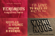 SALE 49 Display Fonts for $12, a Font by Cruzine (Thumbnail 10 of 10)