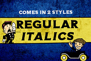 ATOMIC Typeface, a Serif Font by Dene Studios (Thumbnail 4 of 5)