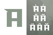 Overhead Typeface | Font, a Sans Serif Font by Headfonts (Thumbnail 7 of 8)