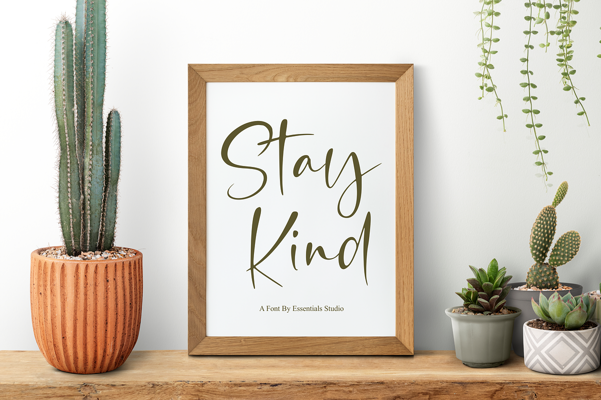Romantic Jasmine, a Handwritten Font by Essentials Studio (Photo 4 of 6)