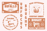 Boughy Unfocus, a Sans Serif Font by Craft Supply Co. (Thumbnail 3 of 8)