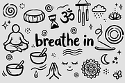 Mental Health & Wellness Doodle, a Healthcare Illustration by Huza Studio (Thumbnail 2 of 10)
