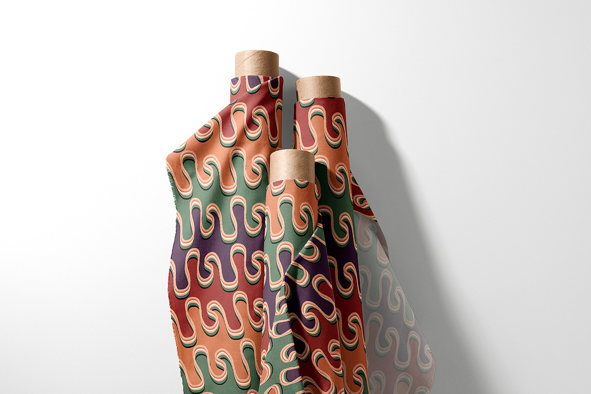 Modern Liquid Geometric Pattern, a Pattern Graphic by StudioGlouna (Photo 6 of 9)