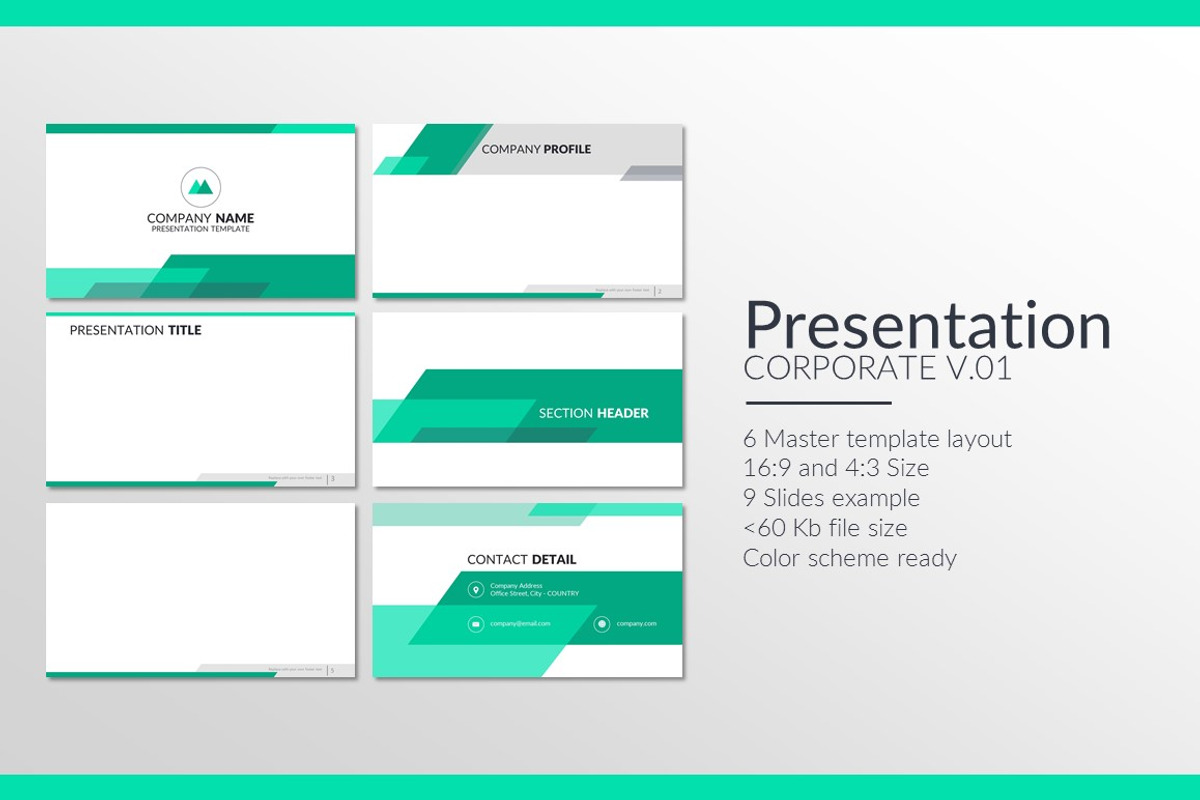 Presentation Corporate 01, a Presentation Template by SlideKingdom (Photo 2 of 3)