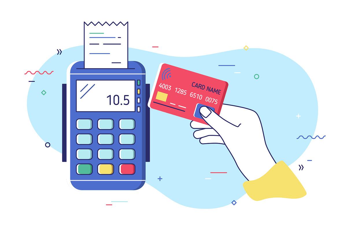 Contactless payment, a Technology Illustration by Good Studio (Photo 1 of 3)