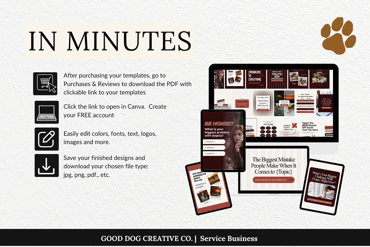 Social Media Content Bundle, a Social Media Template by gooddogcreativeco (Photo 9 of 12)