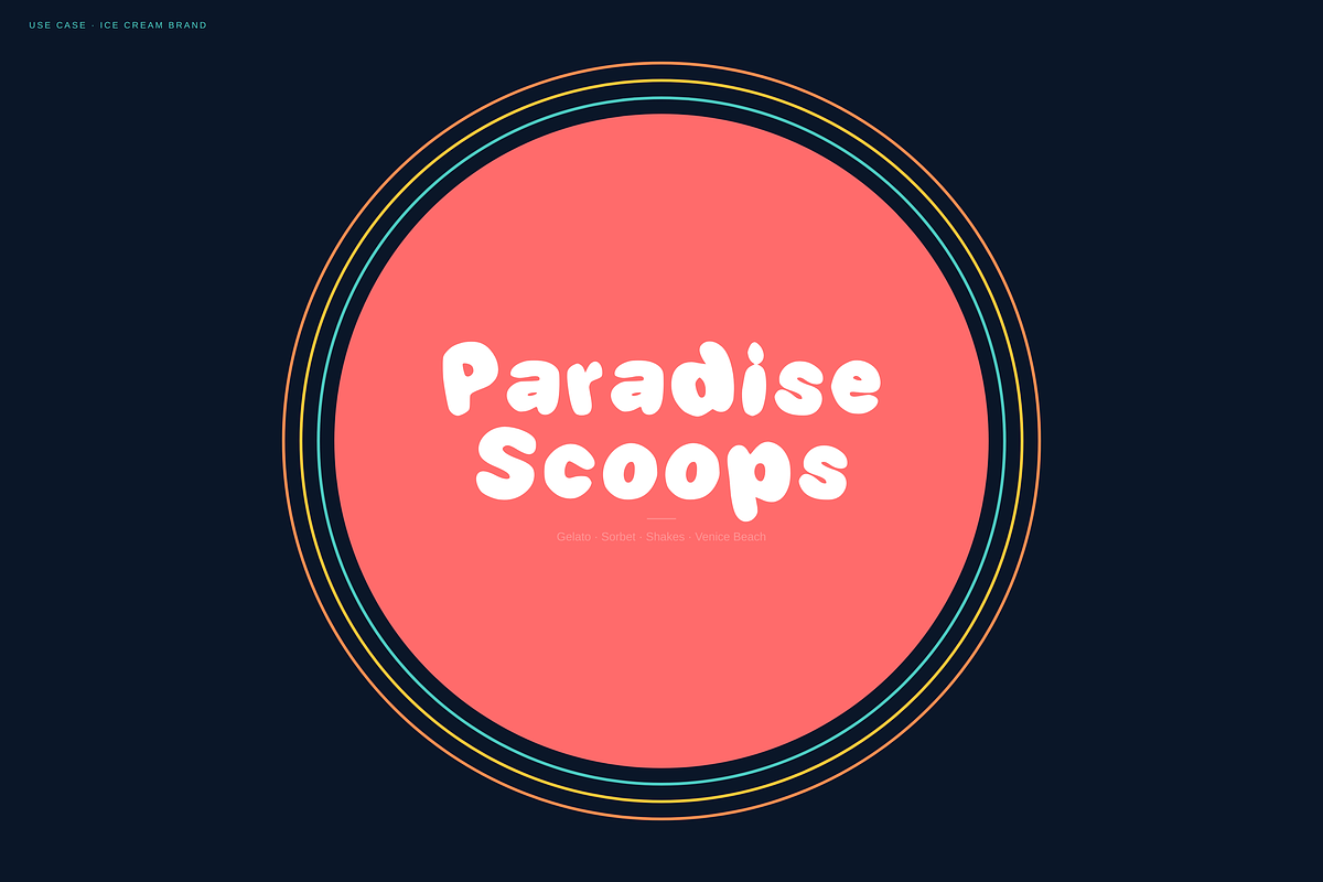 Aloalo – Tropical Groovy Typeface, a Handwritten Font by Lettra Studio (Photo 8 of 17)