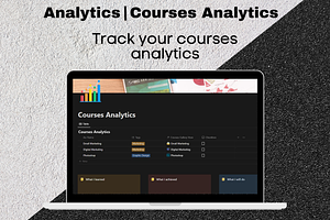 Notion Online Course Tracker